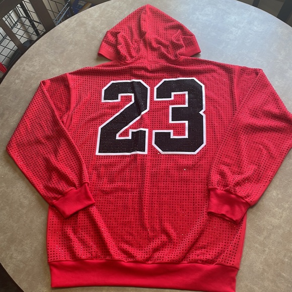 Akira โ23โ Rhinestone Embellished Hoodie - Picture 3 of 3